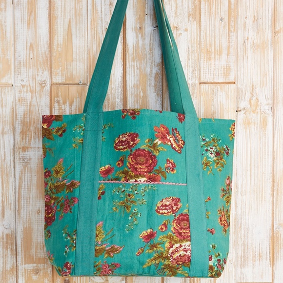 April Cornell Artist Garden Market Tote Bag NWT - Picture 1 of 2
